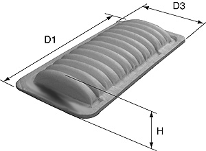 Air Filter - A135 DAVID VASCO