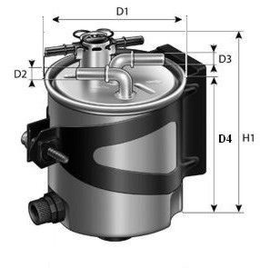 Fuel filter - C404 DAVID VASCO