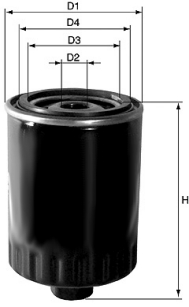 Oil Filter - V213 DAVID VASCO