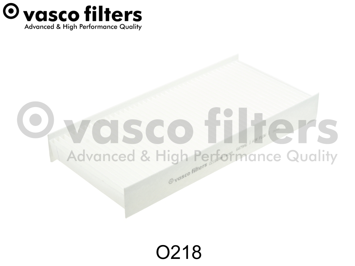 Filter, interior air - O218 DAVID VASCO