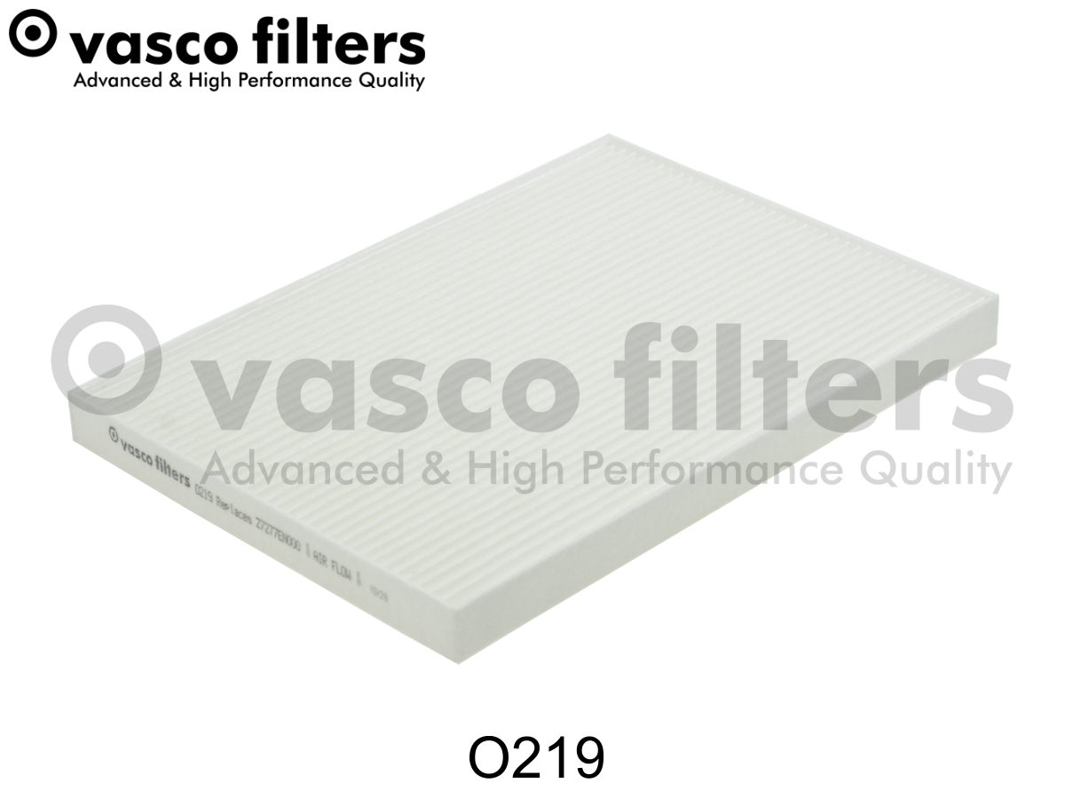 Filter, interior air - O219 DAVID VASCO