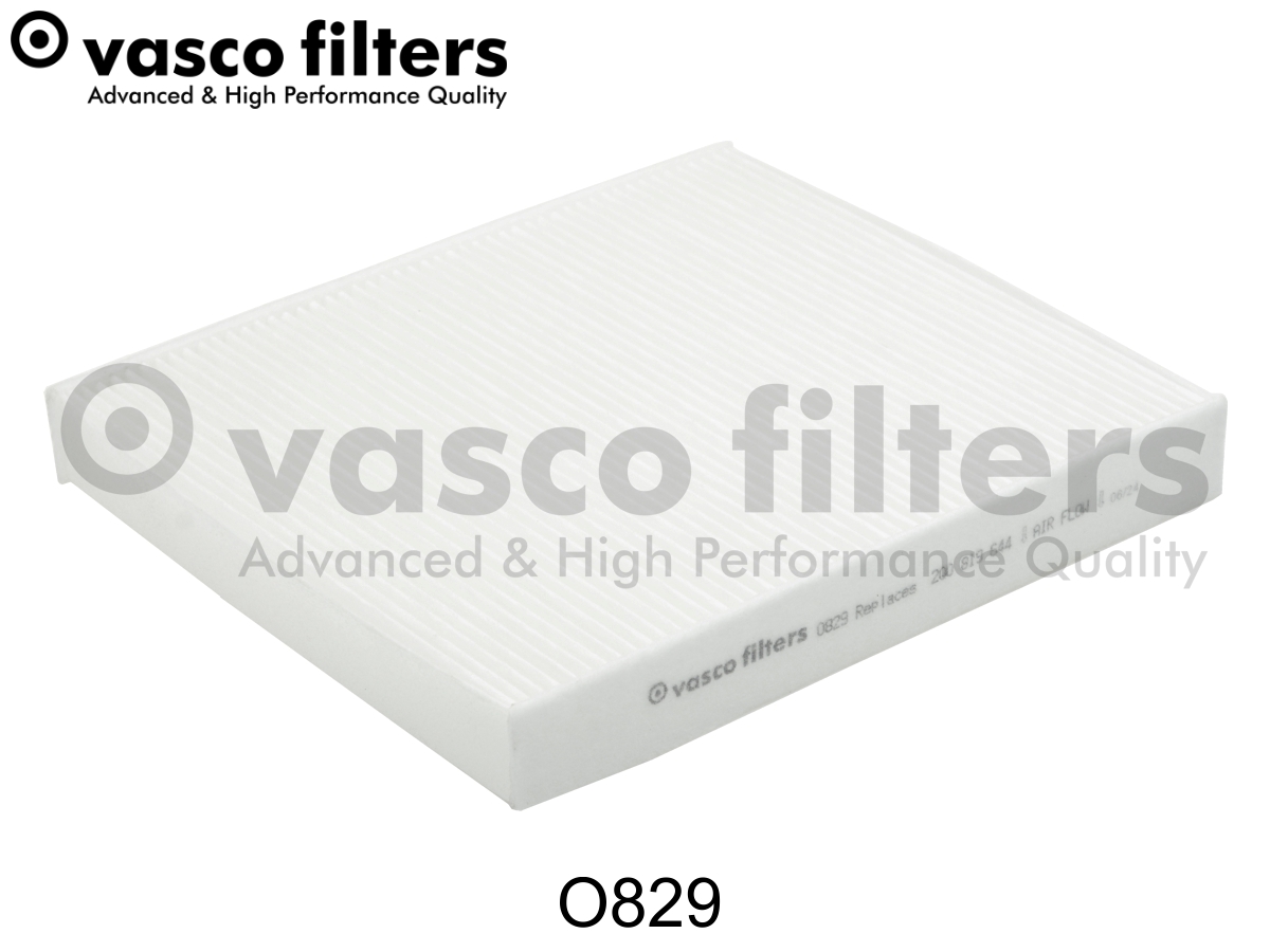 Filter, interior air - O829 DAVID VASCO
