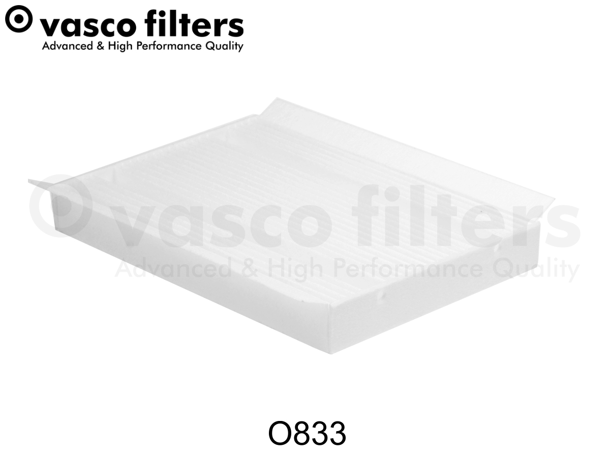 Filter, interior air - O833 DAVID VASCO
