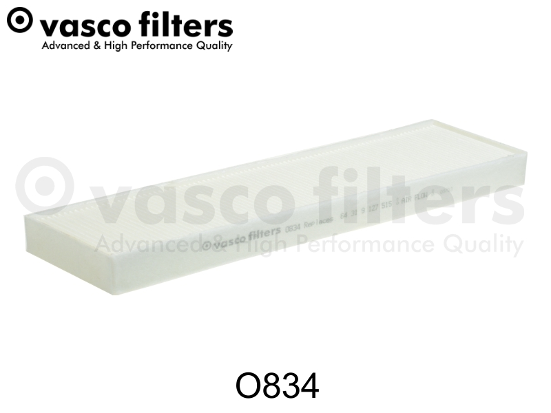 Filter, Innenraumluft - O834 DAVID VASCO