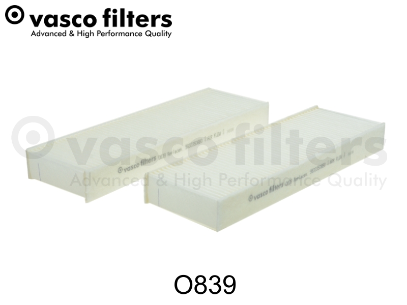 Filter, interior air - O839 DAVID VASCO