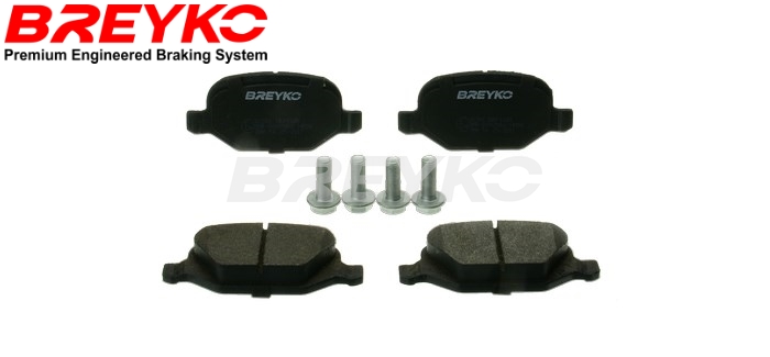 Brake Pad Set, disc brake - Q1396 DAVID VASCO