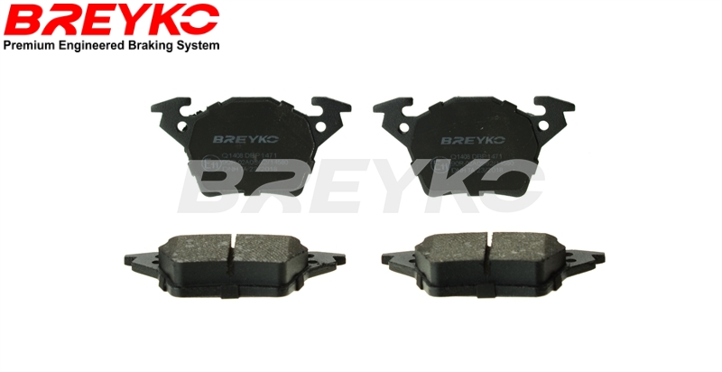 Brake Pad Set, disc brake - Q1408 DAVID VASCO