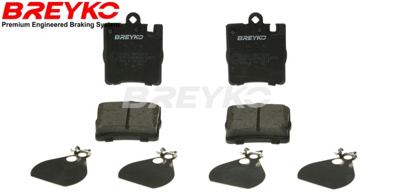 Brake Pad Set, disc brake - Q1421 DAVID VASCO