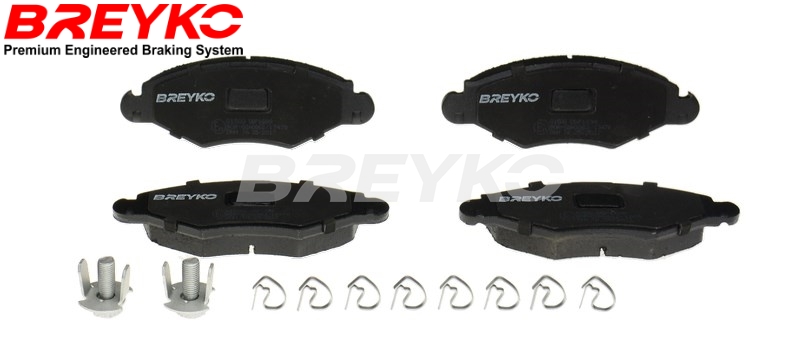 Brake Pad Set, disc brake - Q1500 DAVID VASCO
