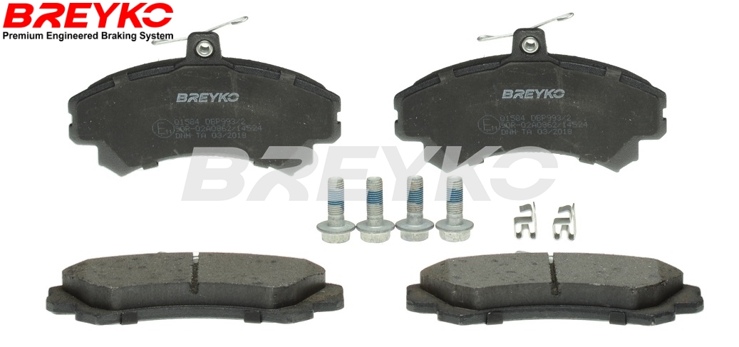 Brake Pad Set, disc brake - Q1584 DAVID VASCO