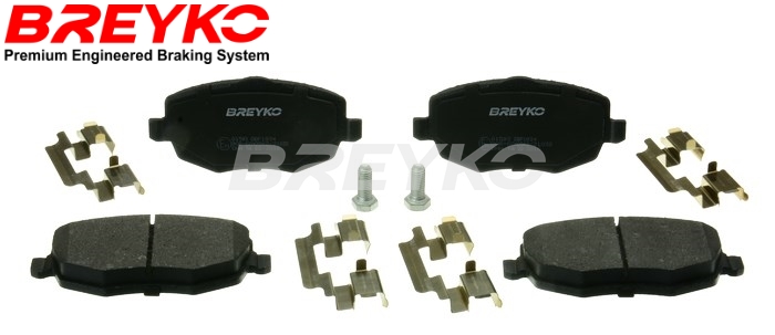 Brake Pad Set, disc brake - Q1593 DAVID VASCO