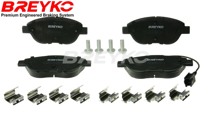 Brake Pad Set, disc brake - Q1655 DAVID VASCO