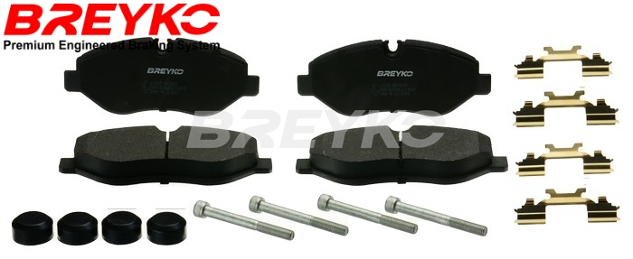 Brake Pad Set, disc brake - Q1698 DAVID VASCO