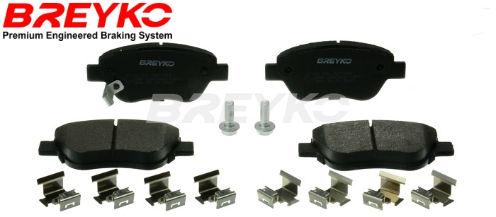 Brake Pad Set, disc brake - Q1700 DAVID VASCO