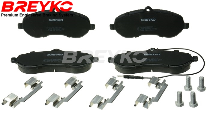 Brake Pad Set, disc brake - Q1718 DAVID VASCO
