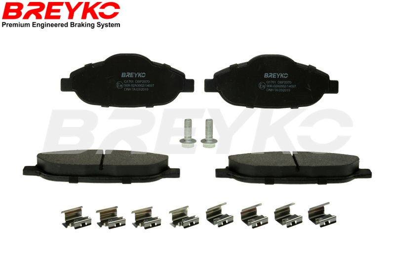 Brake Pad Set, disc brake - Q1761 DAVID VASCO