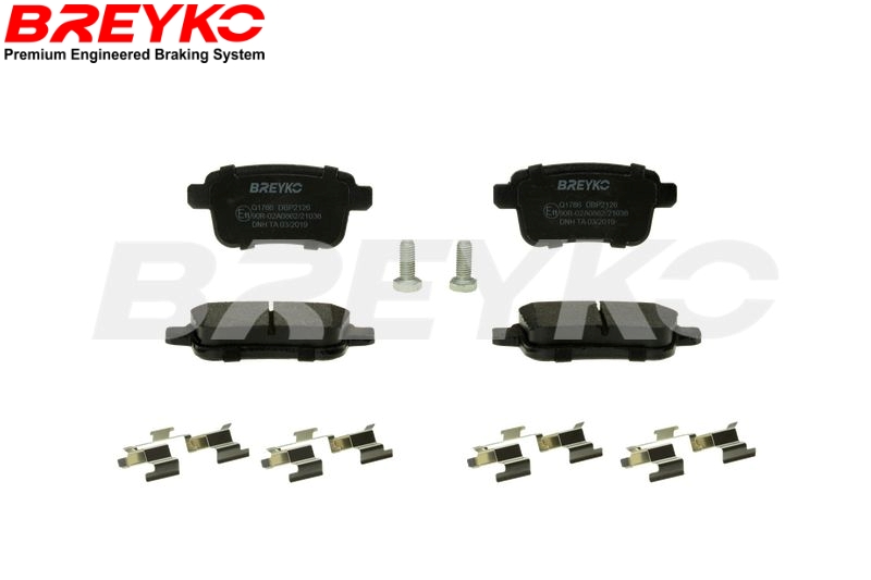 Brake Pad Set, disc brake - Q1786 DAVID VASCO