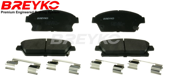 Brake Pad Set, disc brake - Q1847 DAVID VASCO