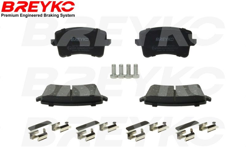 Brake Pad Set, disc brake - Q2107 DAVID VASCO
