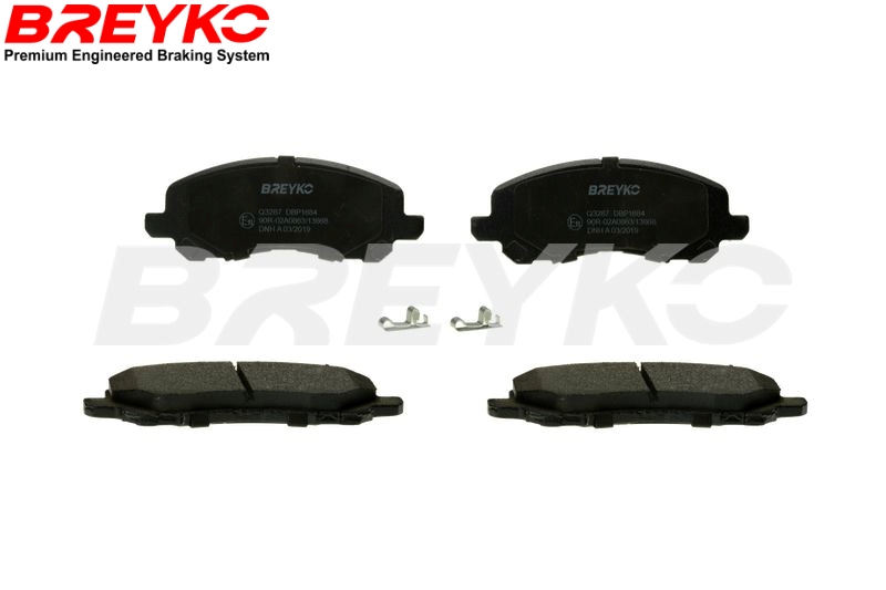 Brake Pad Set, disc brake - Q3287 DAVID VASCO