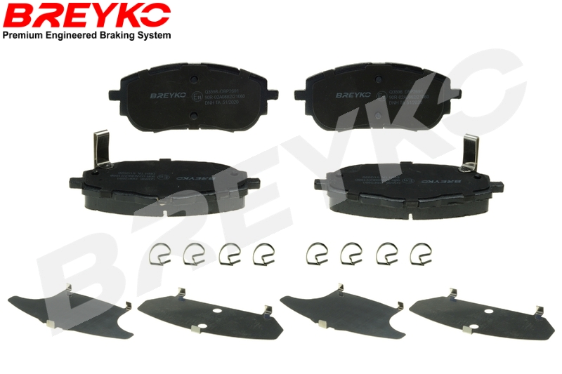 Brake Pad Set, disc brake - Q3598 DAVID VASCO