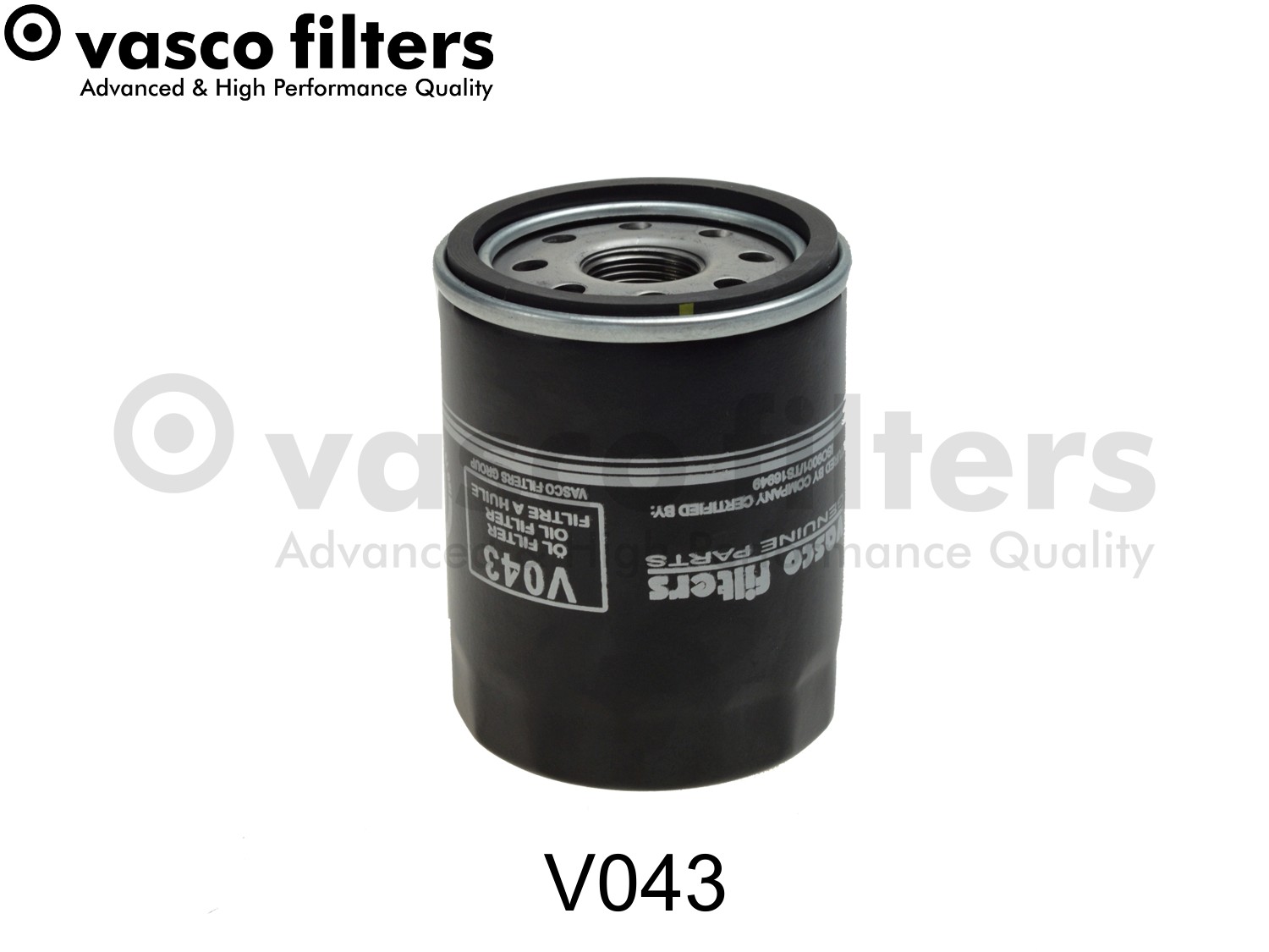 Filtro olio - V043 DAVID VASCO