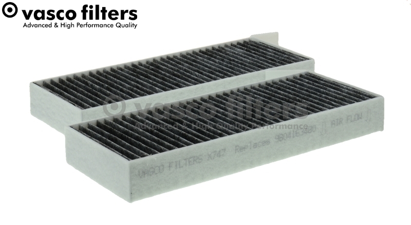 Filter, interior air - X747 DAVID VASCO
