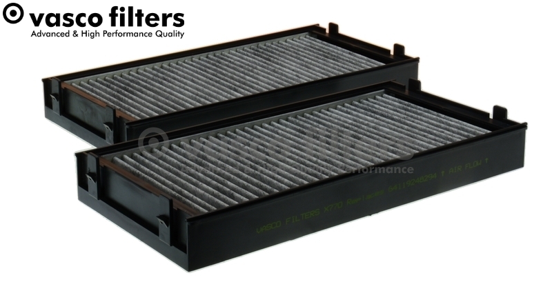Filter, interior air - X770 DAVID VASCO
