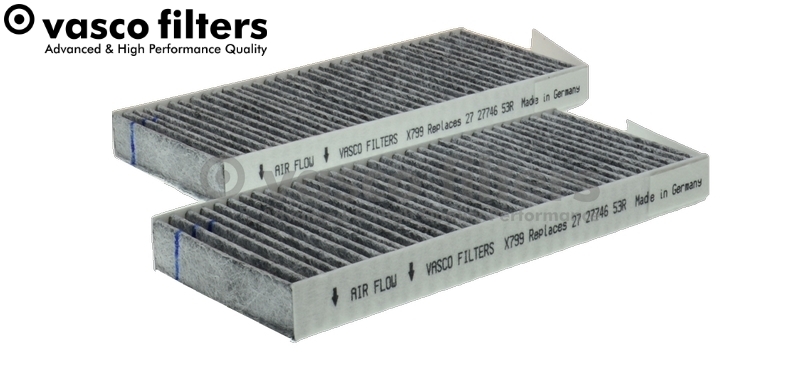 Filter, interior air - X799 DAVID VASCO