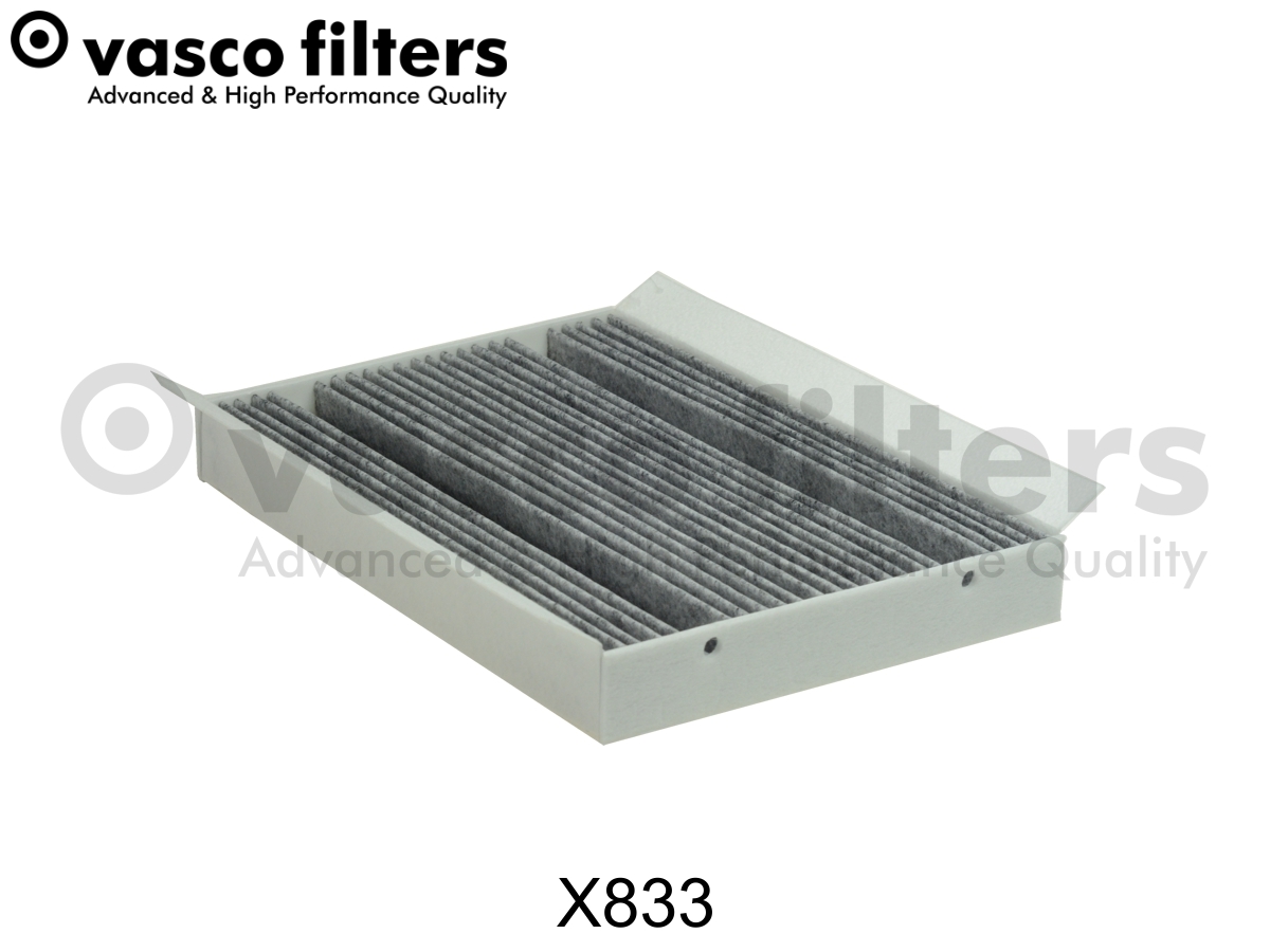 Filtro, Aria abitacolo - X833 DAVID VASCO