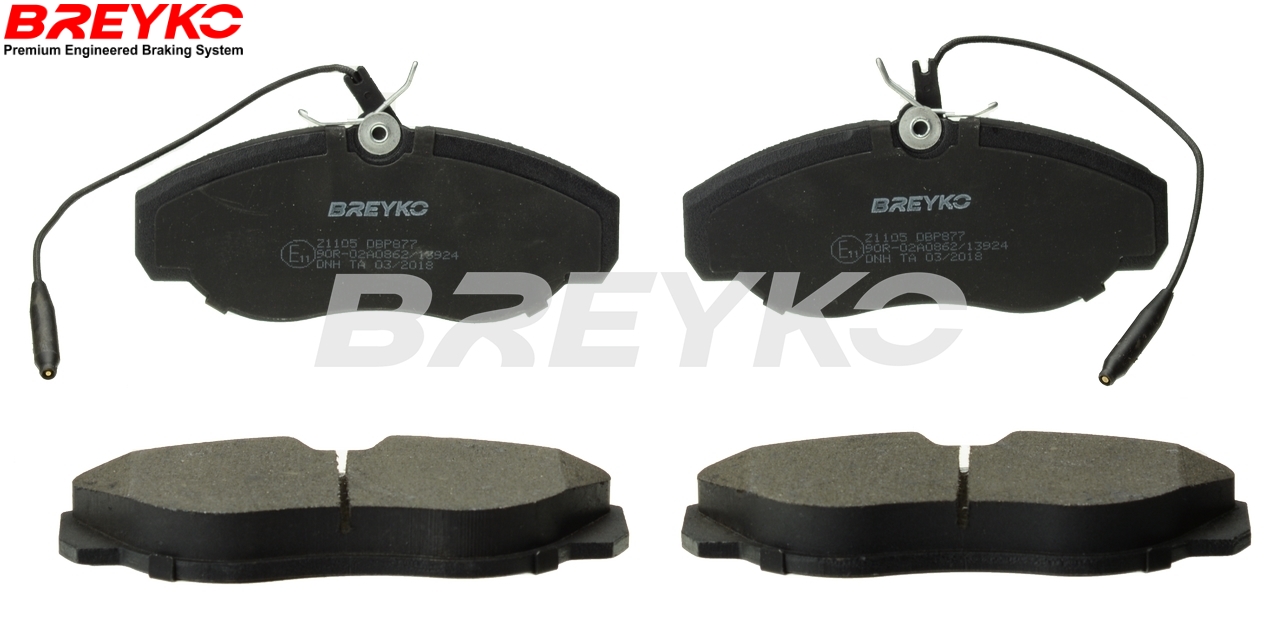 Brake Pad Set, disc brake - Z1105 DAVID VASCO