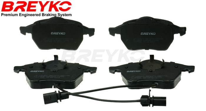 Brake Pad Set, disc brake - Z1307 DAVID VASCO