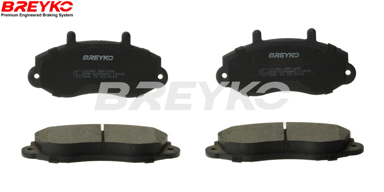 Brake Pad Set, disc brake - Z1380 DAVID VASCO