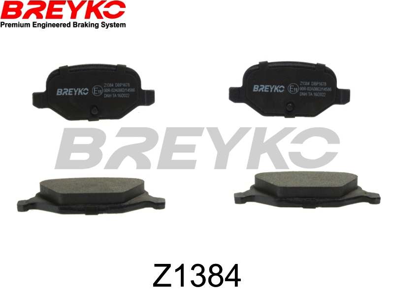 Brake Pad Set, disc brake - Z1384 DAVID VASCO
