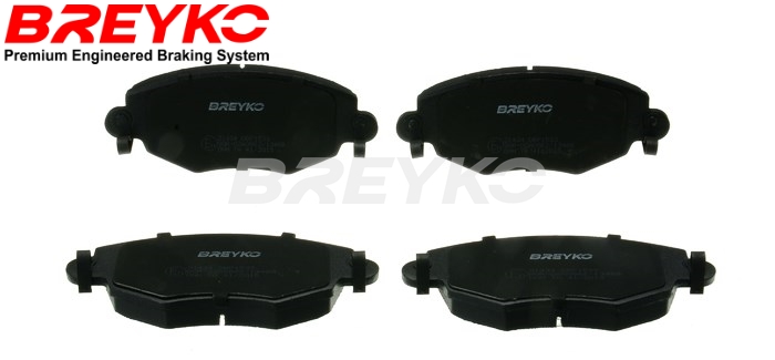 Brake Pad Set, disc brake - Z1434 DAVID VASCO