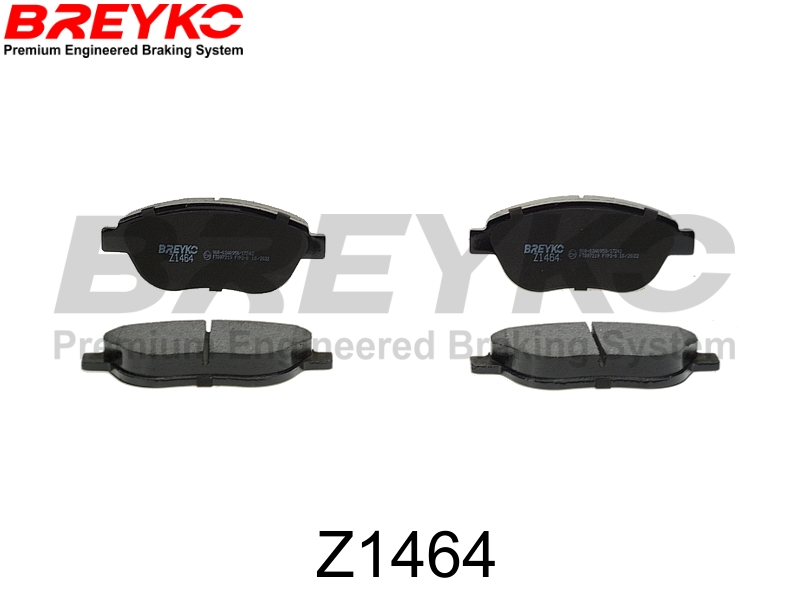 Brake Pad Set, disc brake - Z1464 DAVID VASCO