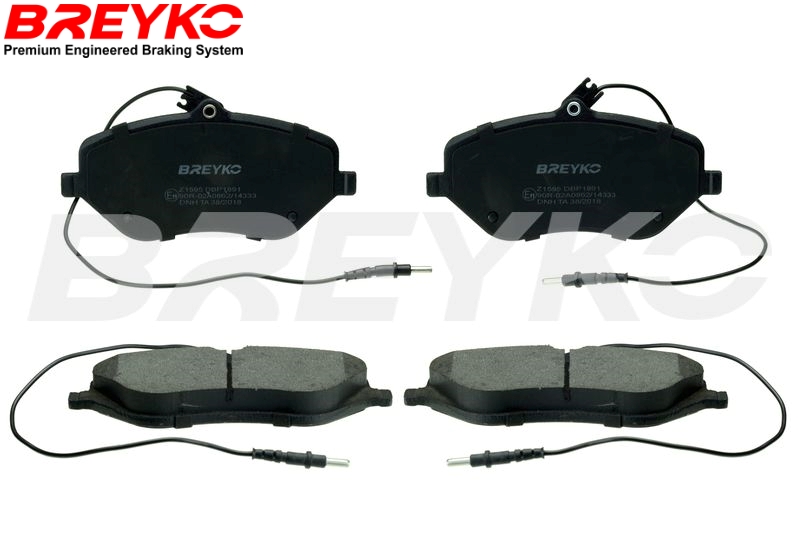Brake Pad Set, disc brake - Z1595 DAVID VASCO