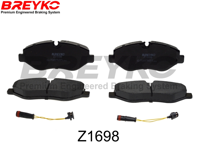 Brake Pad Set, disc brake - Z1698 DAVID VASCO