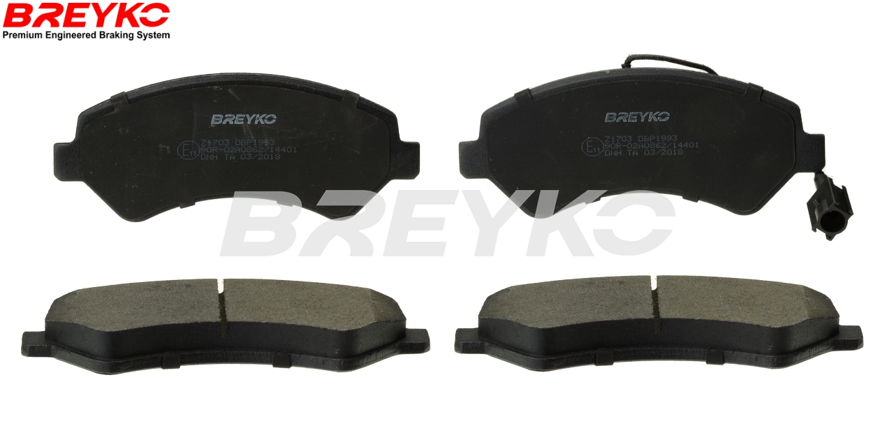 Brake Pad Set, disc brake - Z1703 DAVID VASCO