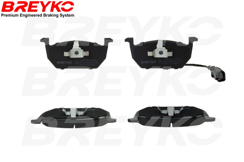 Brake Pad Set, disc brake - Z2080 DAVID VASCO