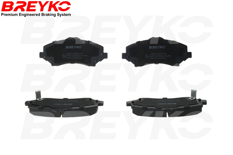 Brake Pad Set, disc brake - Z4605 DAVID VASCO